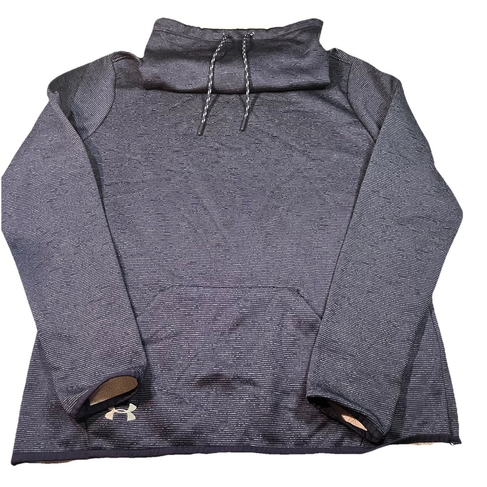 Under Armour Women's Cold Gear Cowl Funnel Neck Hoodie Sweatshirt Size Medium